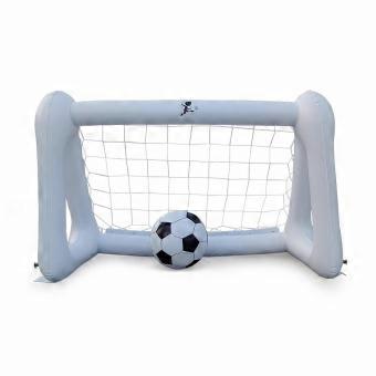 Foldable Portable Soccer Goal | Easy to Inflate and Deflate PVC Frame, for