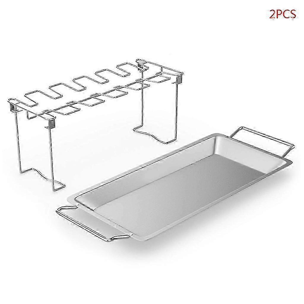 Collapsible Poultry Roasting Rack Set