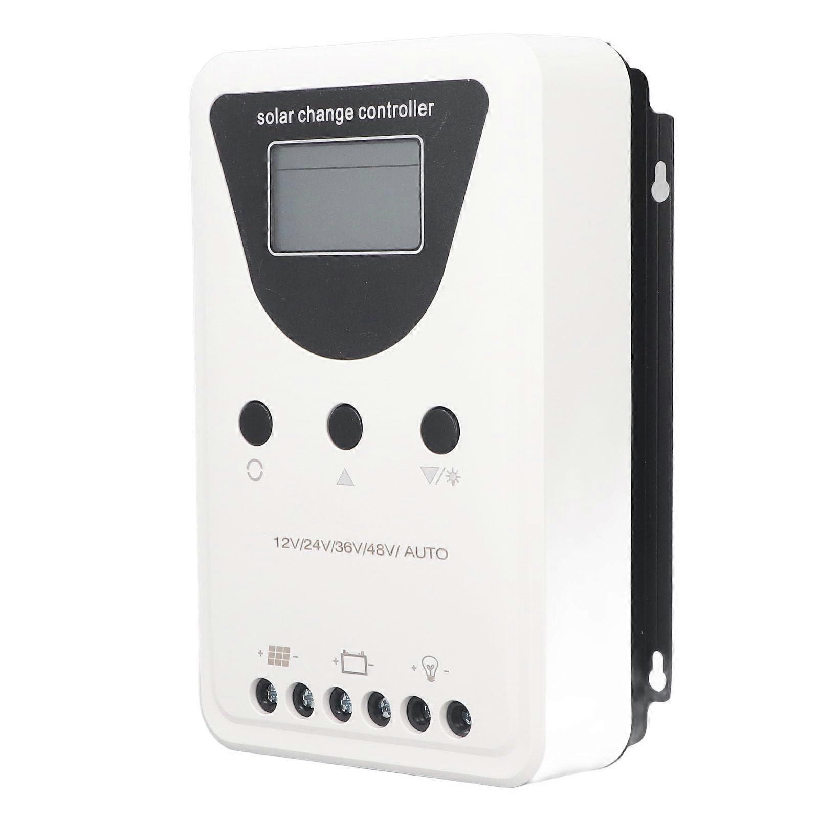 MPPT Solar Charge Controller 80A with Automatic System Detection for Off Grid RV and Home Use