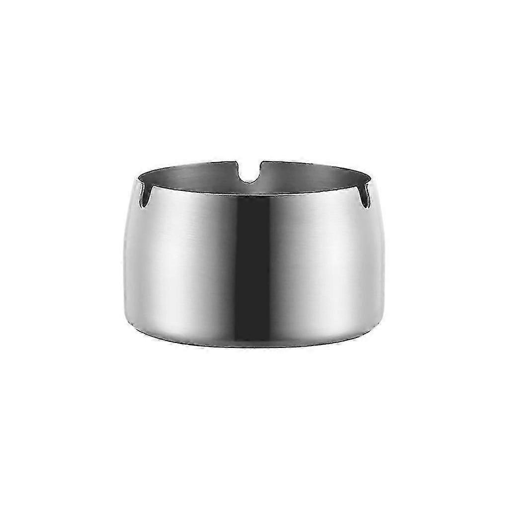 Stainless Steel Round Ashtray Shockproof