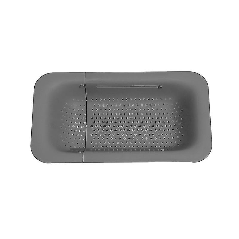 Kitchen Sink Drain Basket Adjustable For Washing Fruits Vegetable