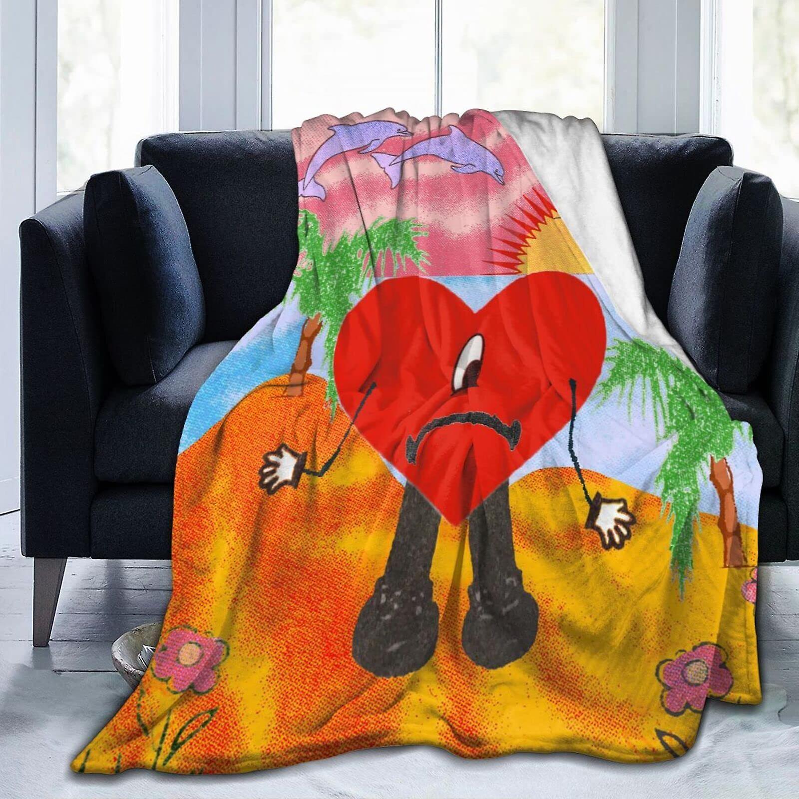 Cartoon Blanket, Ultra Soft Cozy Luxury Fuzzy Fleece Throw Blanket for Couch Bed Sofa