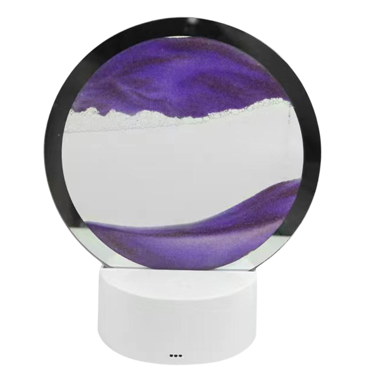 Sable coulant peinture lampe de table sable vif art chevet LED lampe de table ornements de table innovant