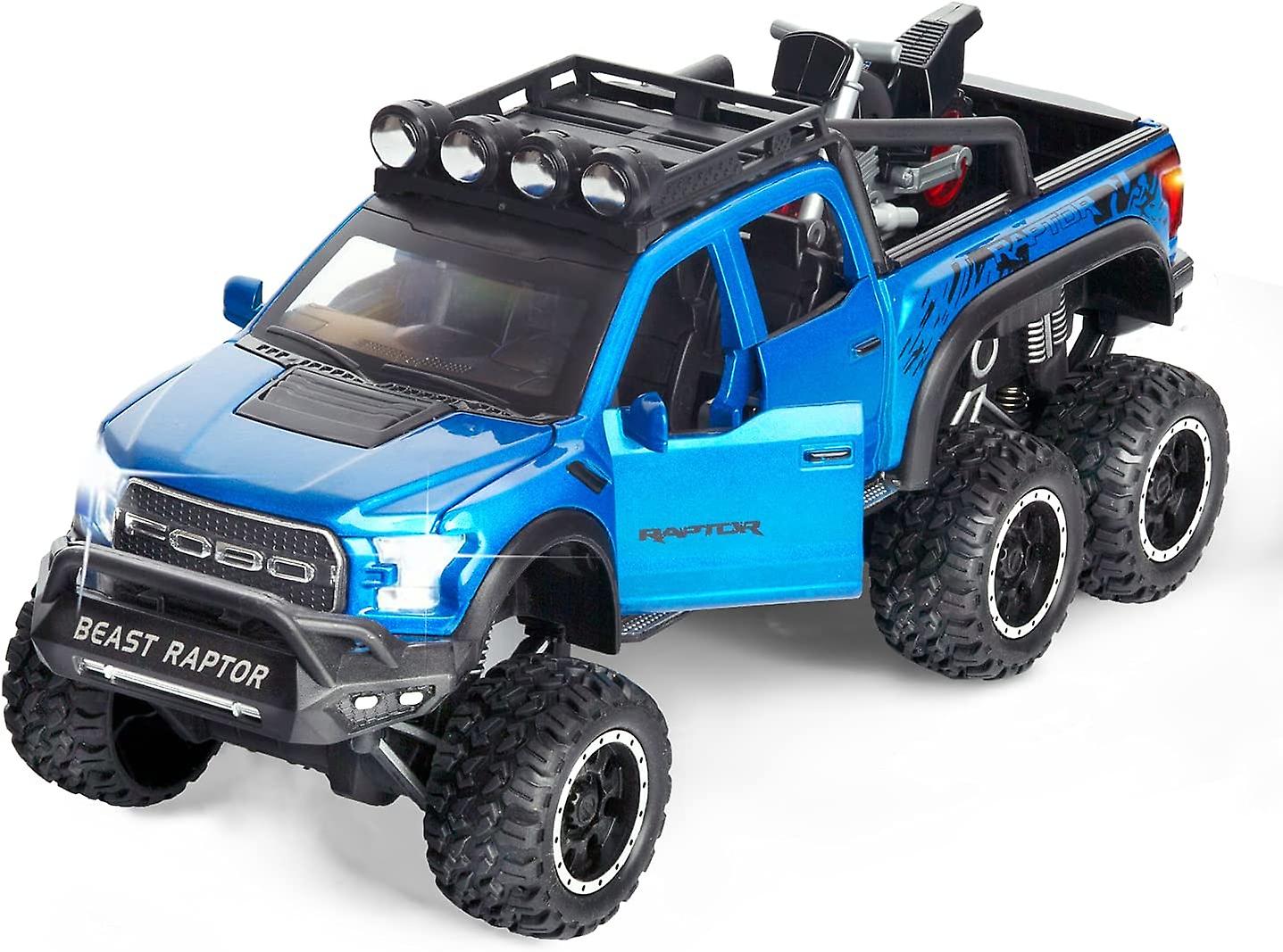 Liangnv F-150 Pickup Truck Toy Refitted 6x6 Off-road Model Truck 1/24 ...