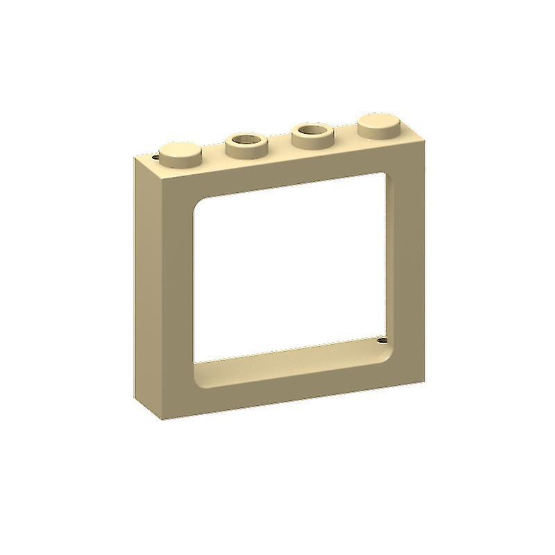 Tan Window Train Shutter Holes Solid Studs On Ends