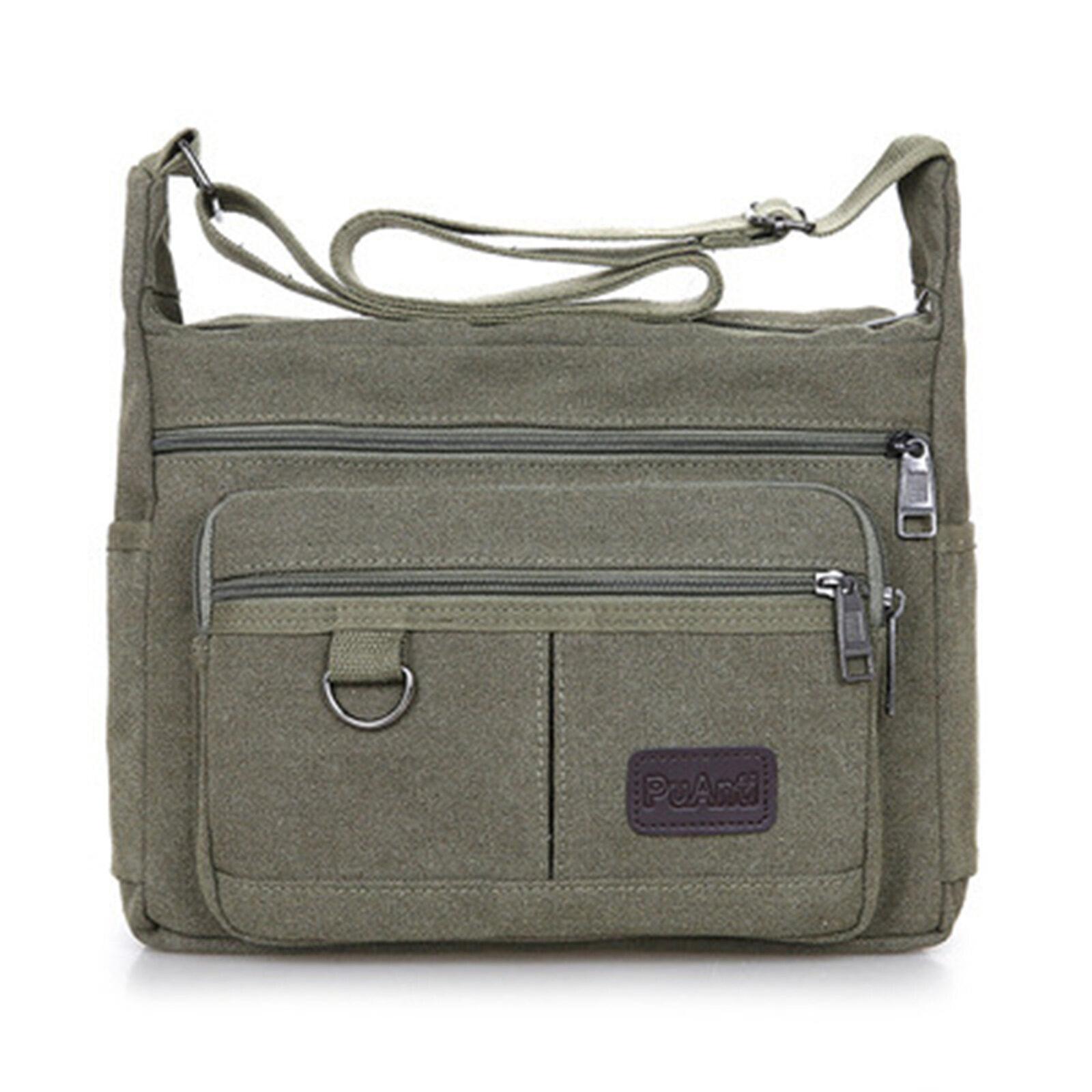 תיק בד לגברים תיק בד קטן Crossbody תיק בית ספר לנוער תיק כתף נסיעות לנשים