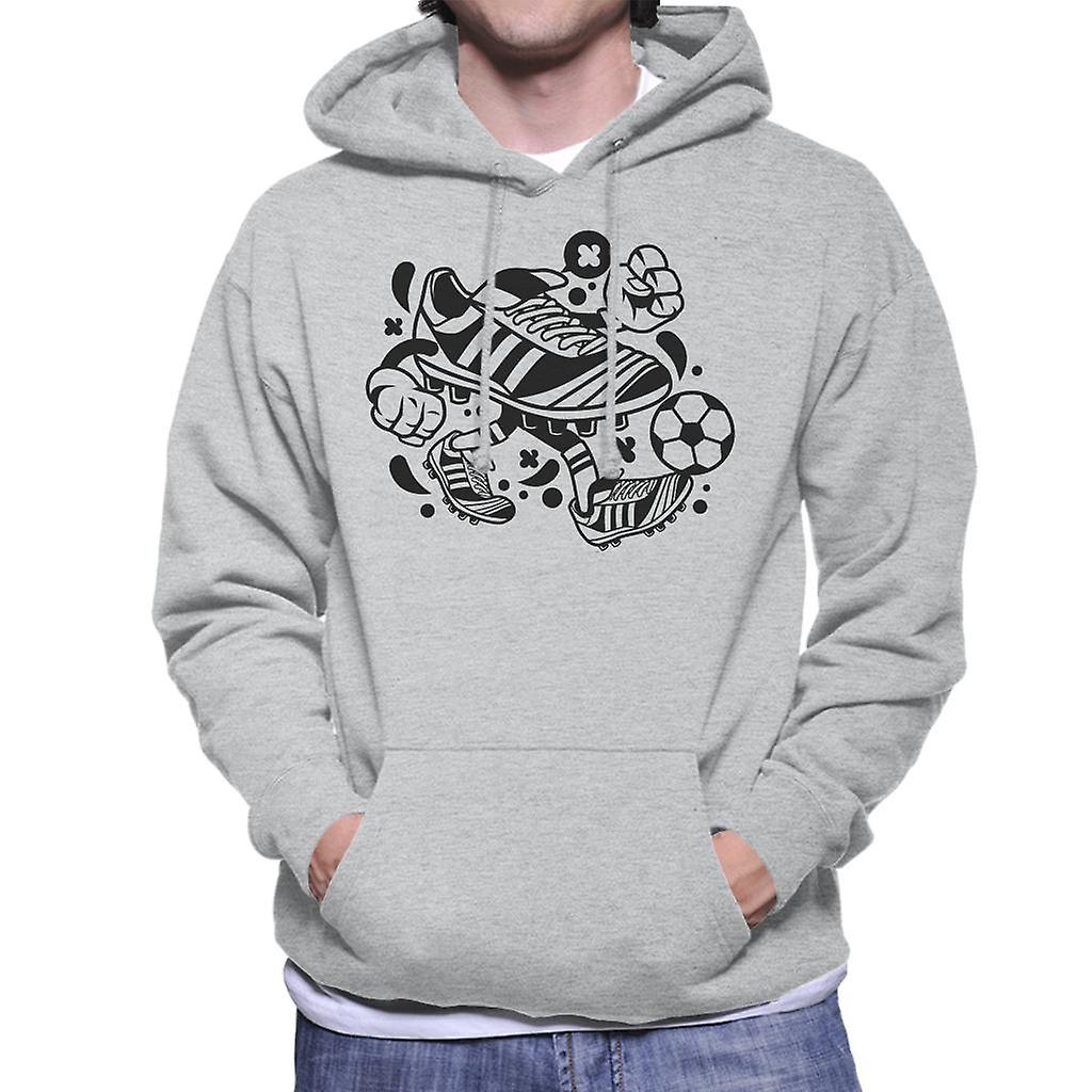 Fotbalová bota muž ' s kápí na tričko