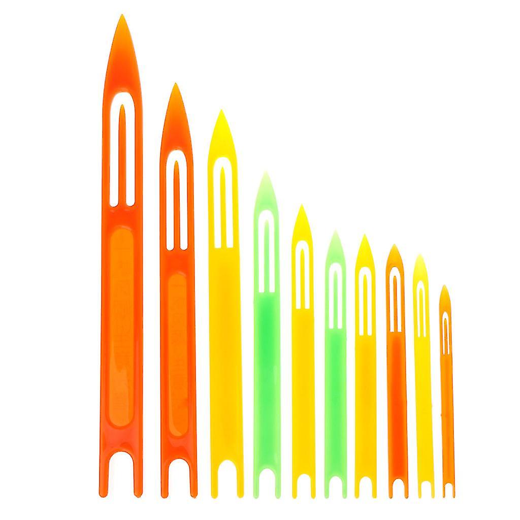 10 stk Fiskenet nål Reparation Net Line Plast Shuttles Reparation Vævning