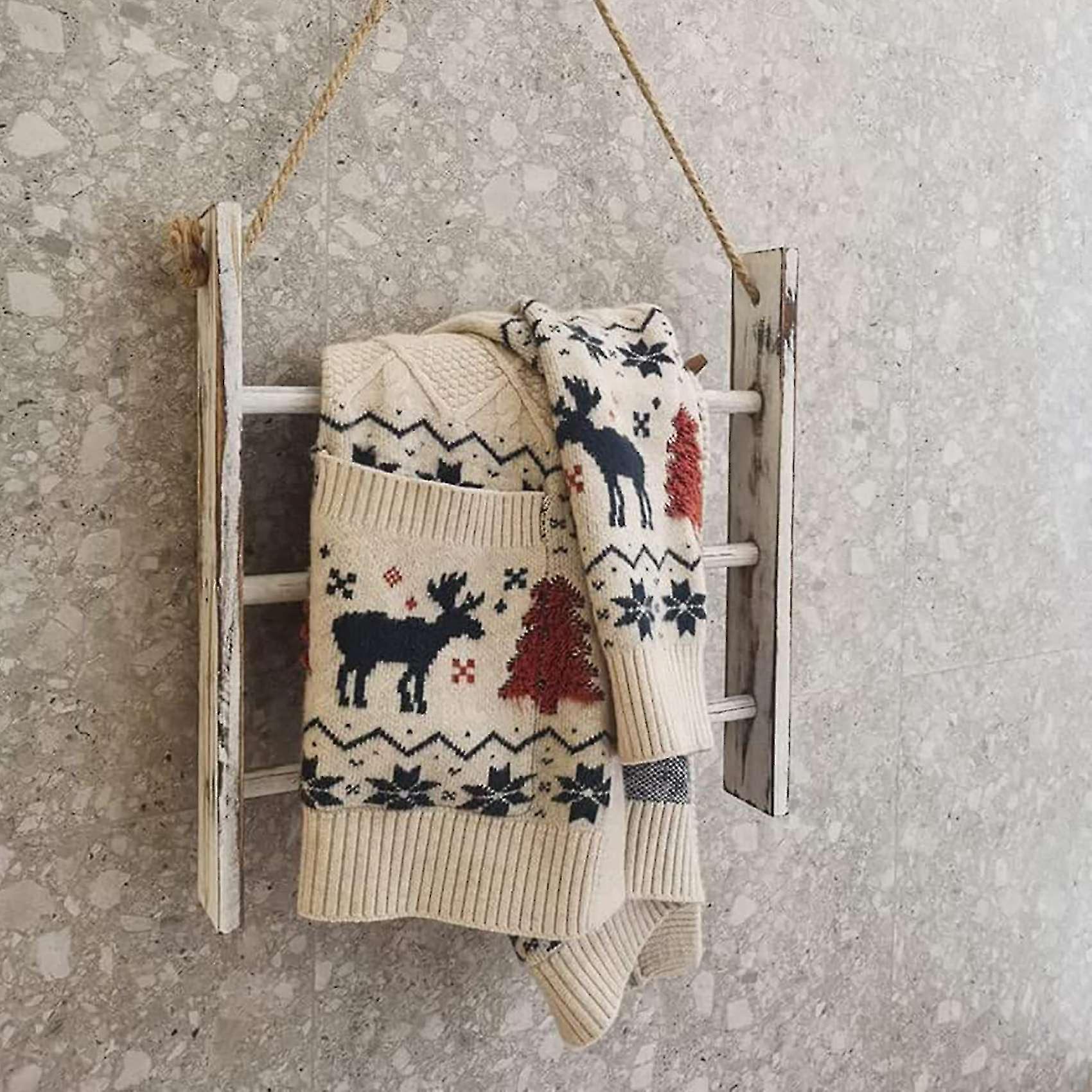 Porte-serviettes - TMISHION - Triangulaire - Métal Fer - Style Nordique - 33,5 X 37,5 Cm