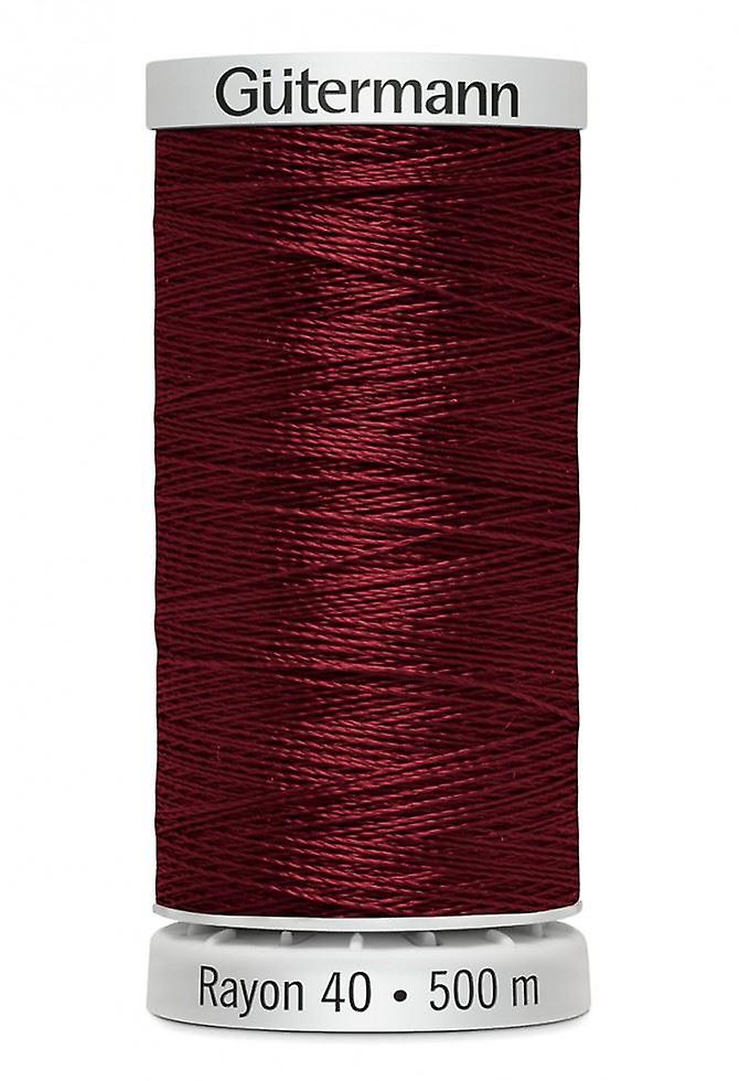 Gutermann No 40 Sulky Rayon Embroidery Thread 500m 1169 - each