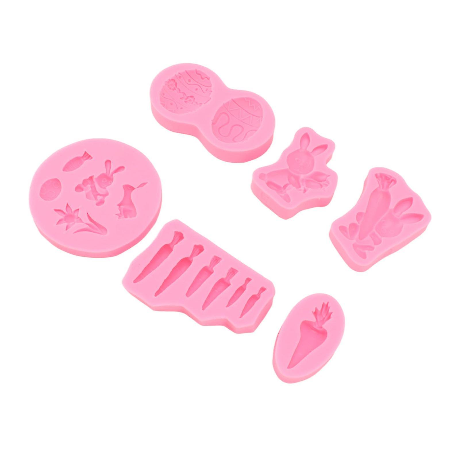 Cake Sugar Baking Mold Type 5 Soft Silicone for DIY Chocolate Soap