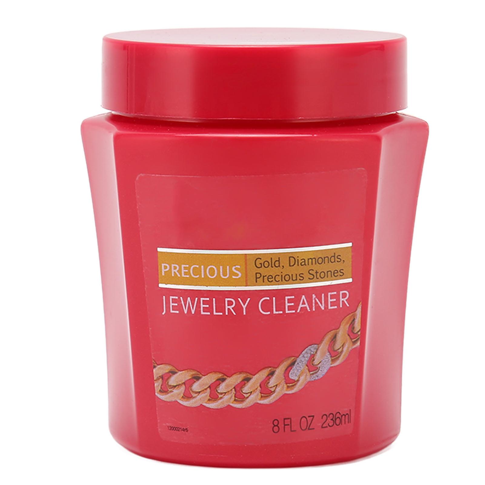 Liquid Jewelry Cleaner Solution for Gold Silver Platinum Safety Ring Necklaces Polishing Solution