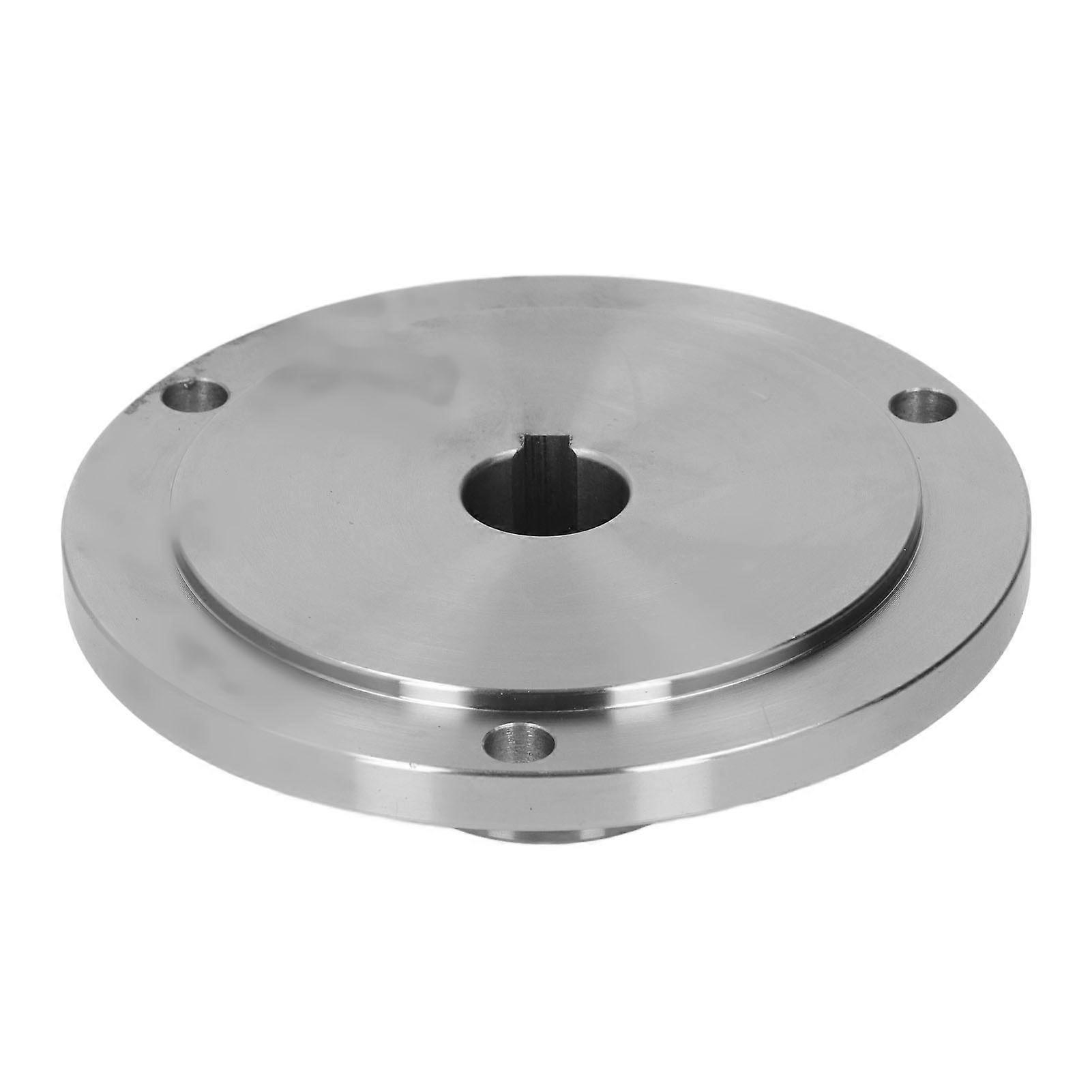 Lathe Faceplate High Manganese Steel 3 Hole 130mm Accessory for K11‑130 K12‑130 K72‑130 30mm / 1.18in