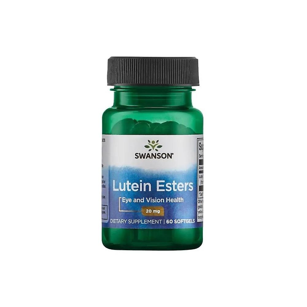 Swanson lutein esters, 20 mg, 60 soft capsules 3267
