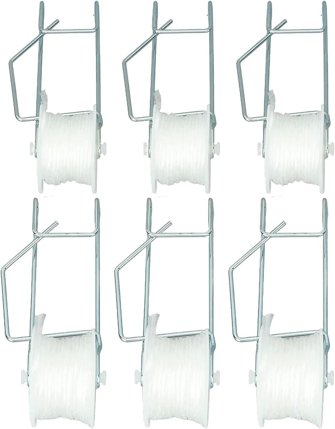 6PCS Tomato Support Hooks, Plant Climbing Vine Hooks Vine Crop Trellis Greenhouse Tomato Roller Hook