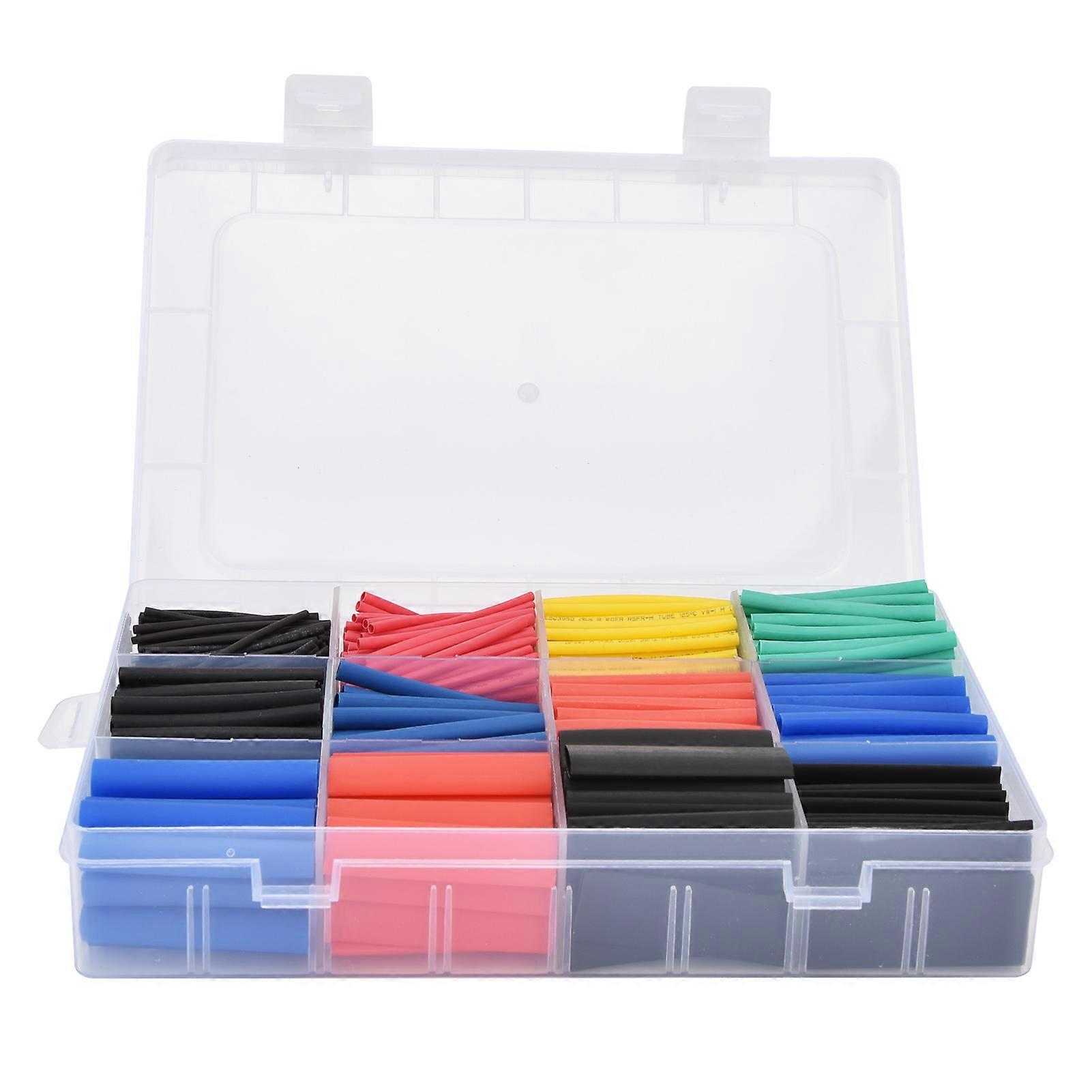 750pcs Heat Shrink Tubing Insulation Protection Kit Colorful Combo Set