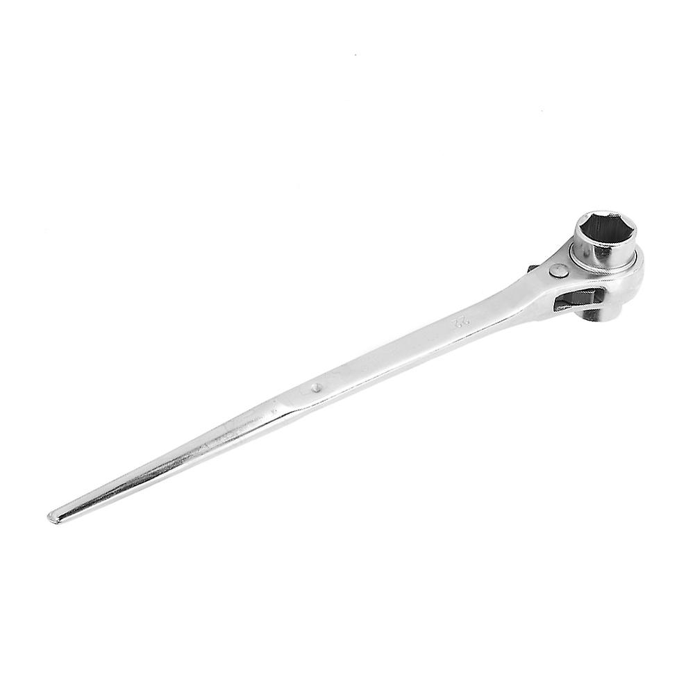 2 Way Ratchet Wrench Multi Purpose Metric Quick Release Tip Spanner 19/22