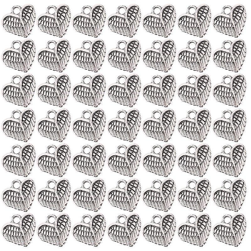 60pcs Diy Wing Pendant