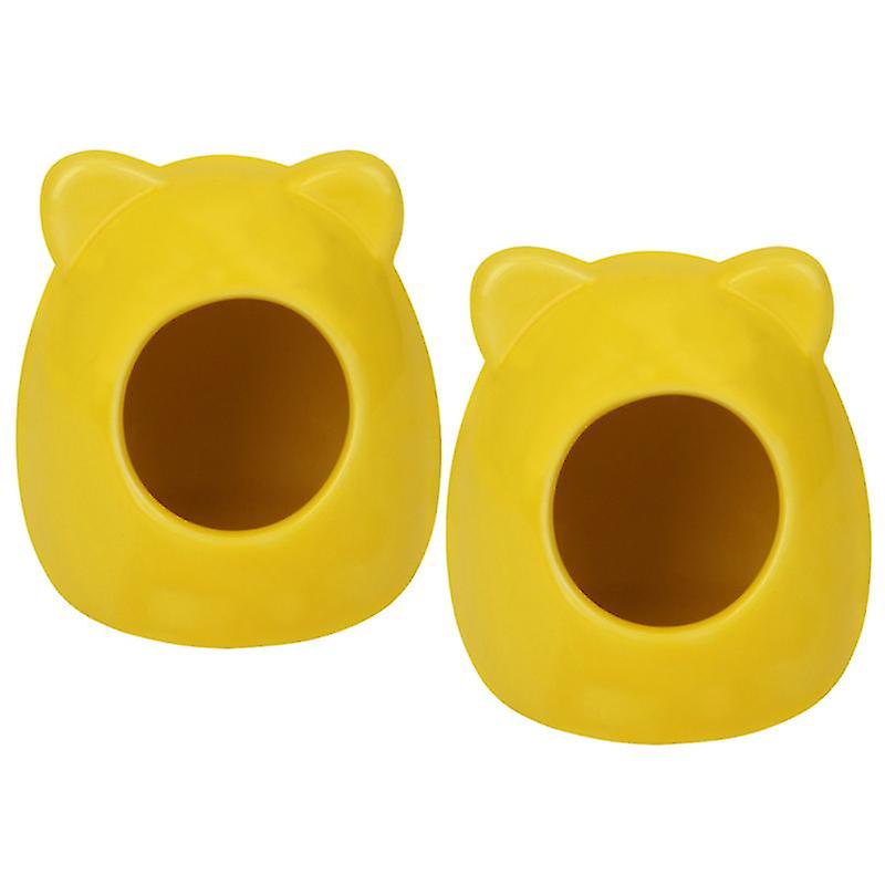 2pcs Pet Ceramic Nest