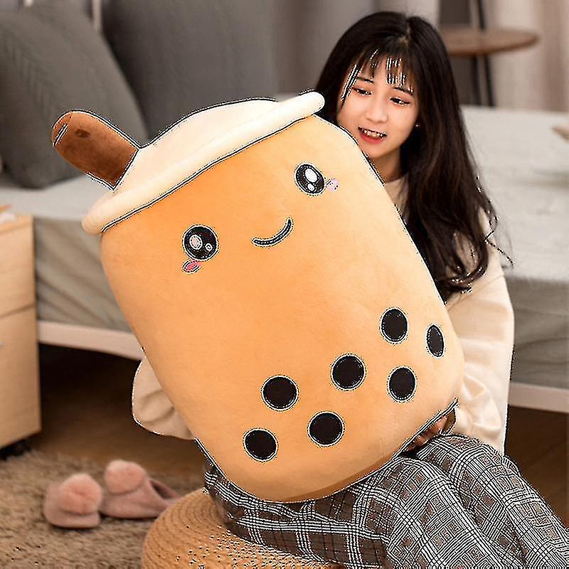 24/35/50/70cm Bubble Tea Plush Doll With Smiling Face-YUHAO