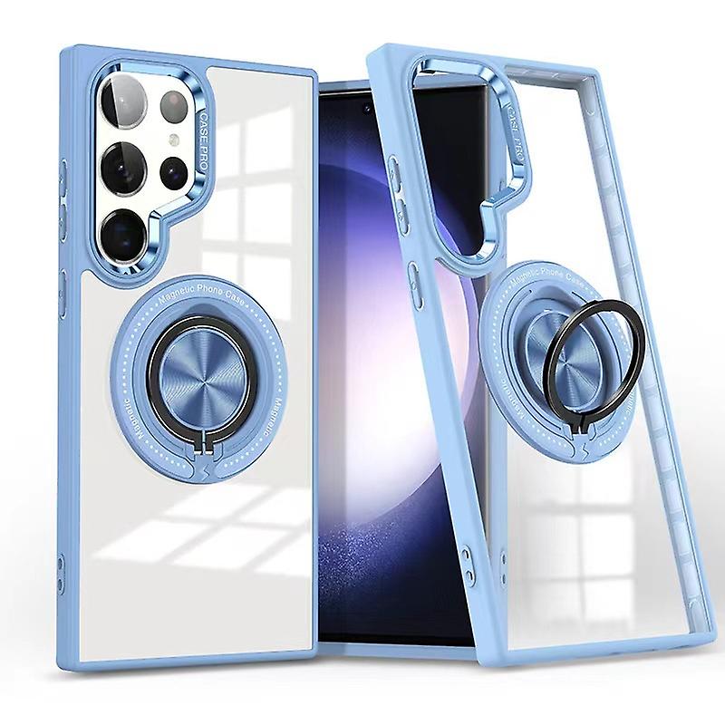 360Spin Stand for Samsung Galaxy S24 Case,  Shockproof Slim Protective S24 Mobile Phone Cases