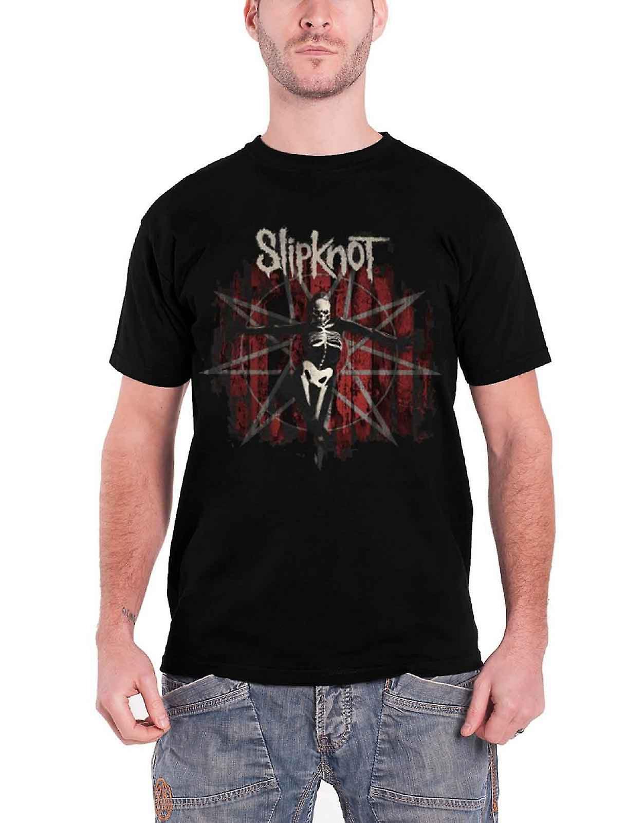 Slipknot Gray Chapter 5 Distressed T Shirt