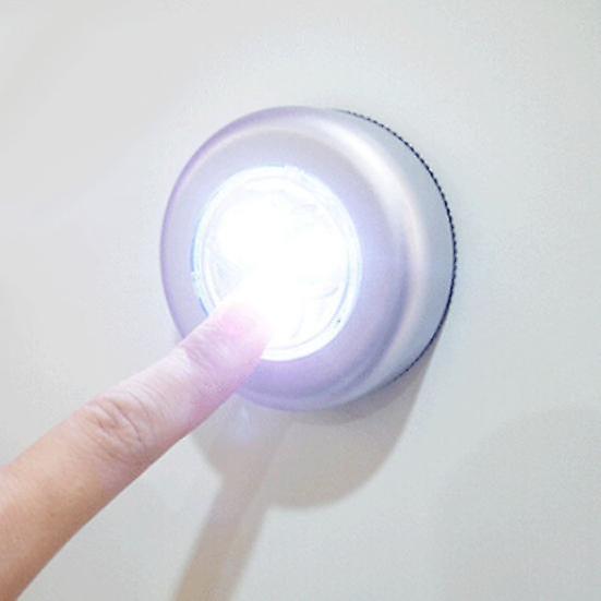 Compact Wireless LED Touch Lamp for Cabinets and Closets
