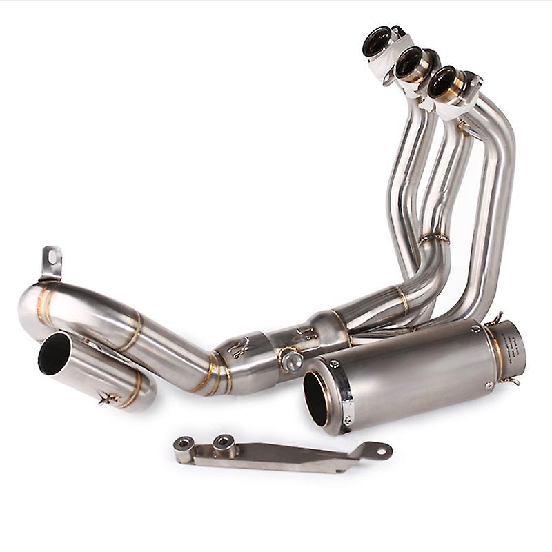 MT09 Motorcycle Full Systems Exhaust Muffler Stainless Steel Pipe For Yamaha Fz09 Mt09 mt-09 fz-09 Xsr900 2013-2021 Years