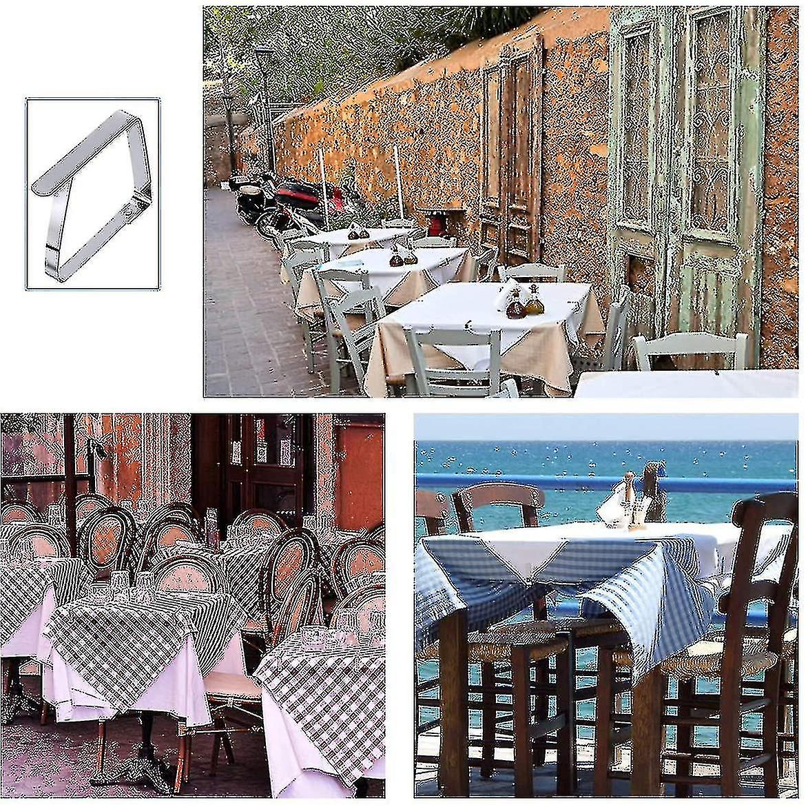 Outdoor Tablecloth Clips Large Table Cover Clamps(12 Pcs)