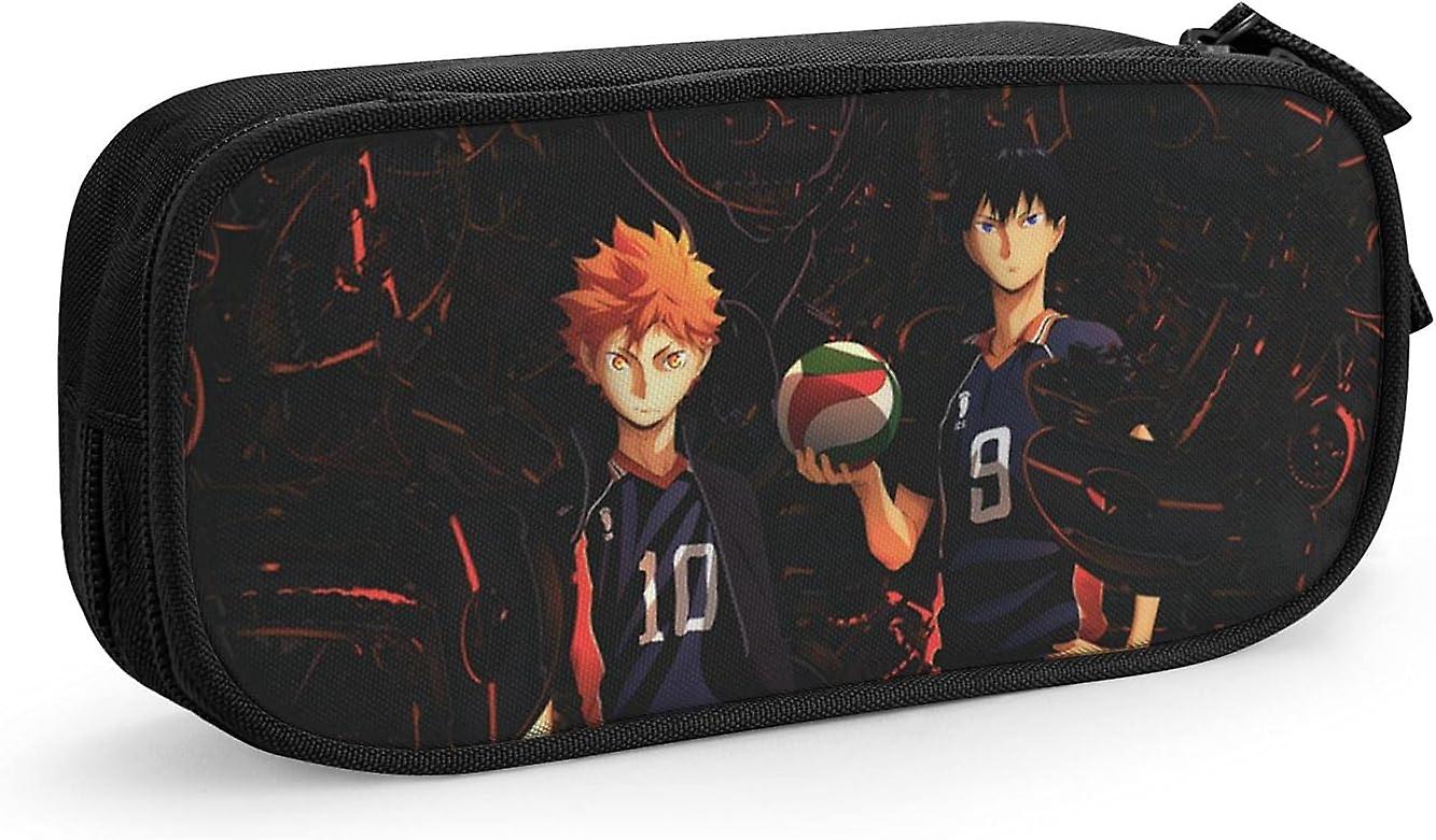Haikyuu Anime Μολύβι Pencase Pencase Box για παιδιά Έφηβοι Μεγάλη χωρητικότητα Anime Φορητό Unisex Σχολείο Γραφείο Κολλέγιο Ενήλικες Καθημερινή θήκη αποθήκευσης SAOE00890