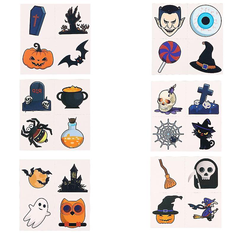 36sheets Halloween Sticker For Halloween Decorations