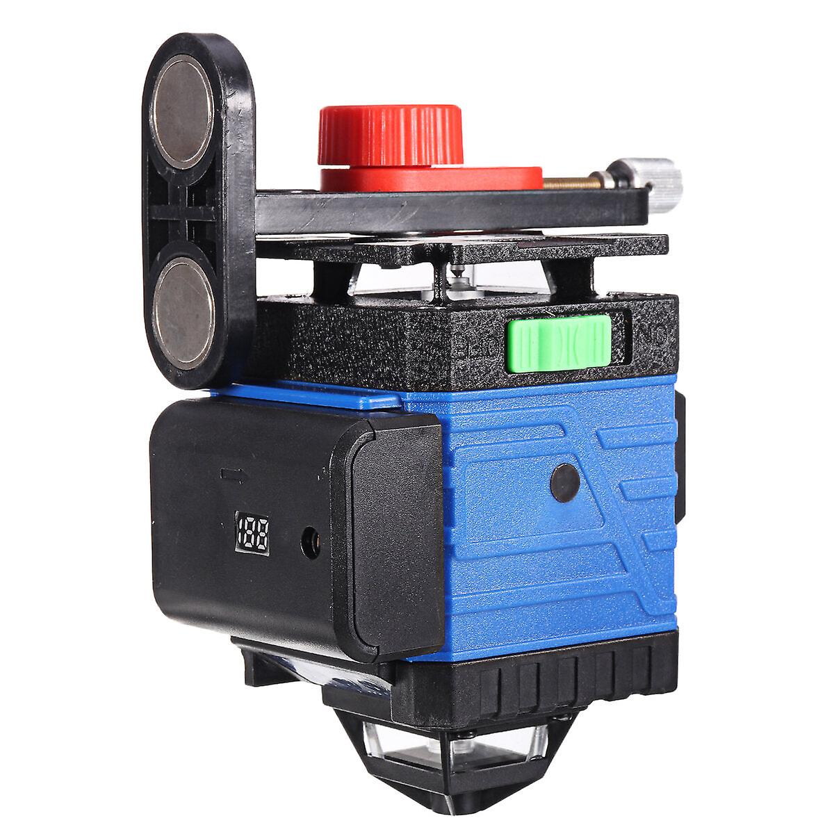3D 16line Green Light Laser Level Digital Self Leveling 360 Rotary Measuring