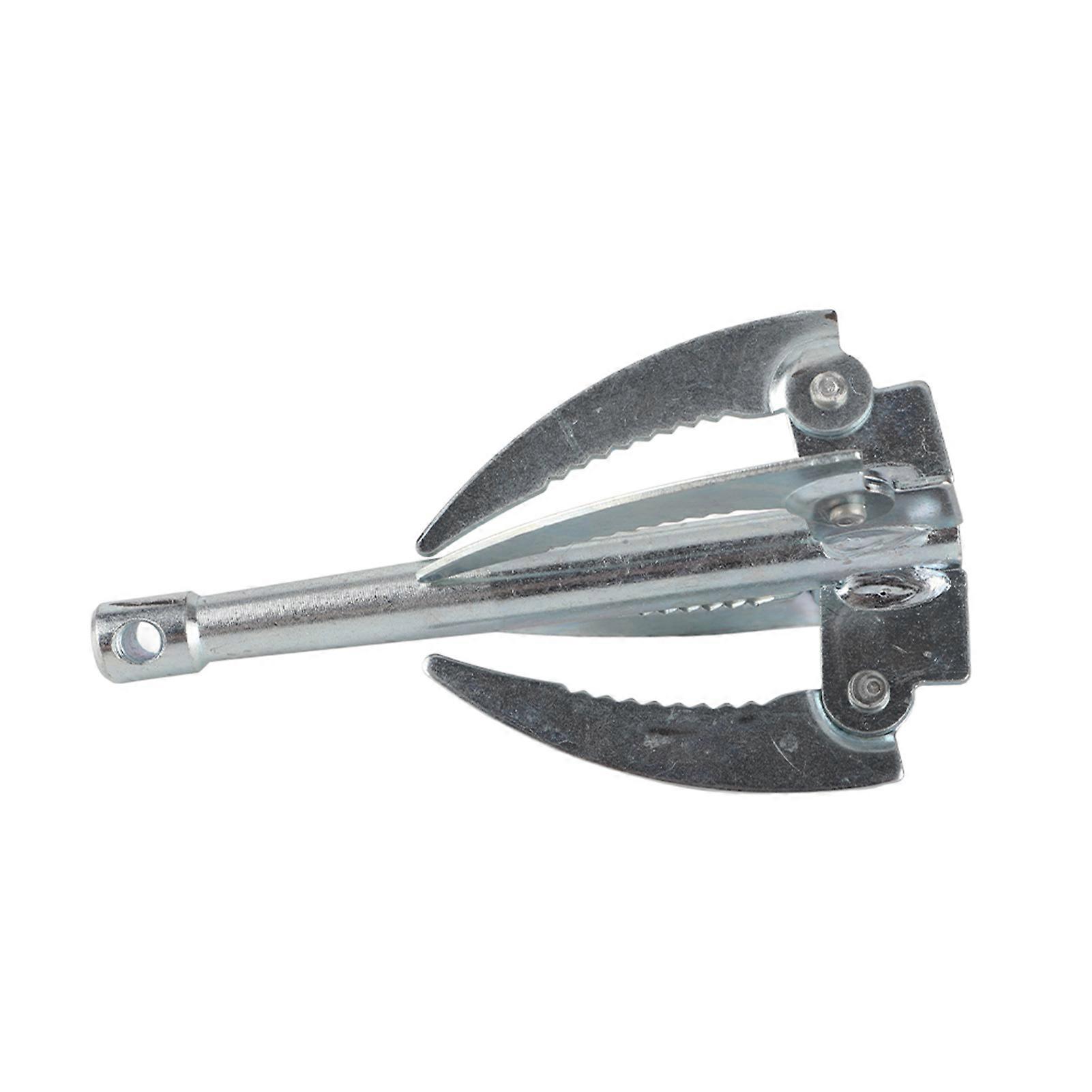 Foldable 4-Claw Metal Weed Root Remover Tool Manual Garden Puller