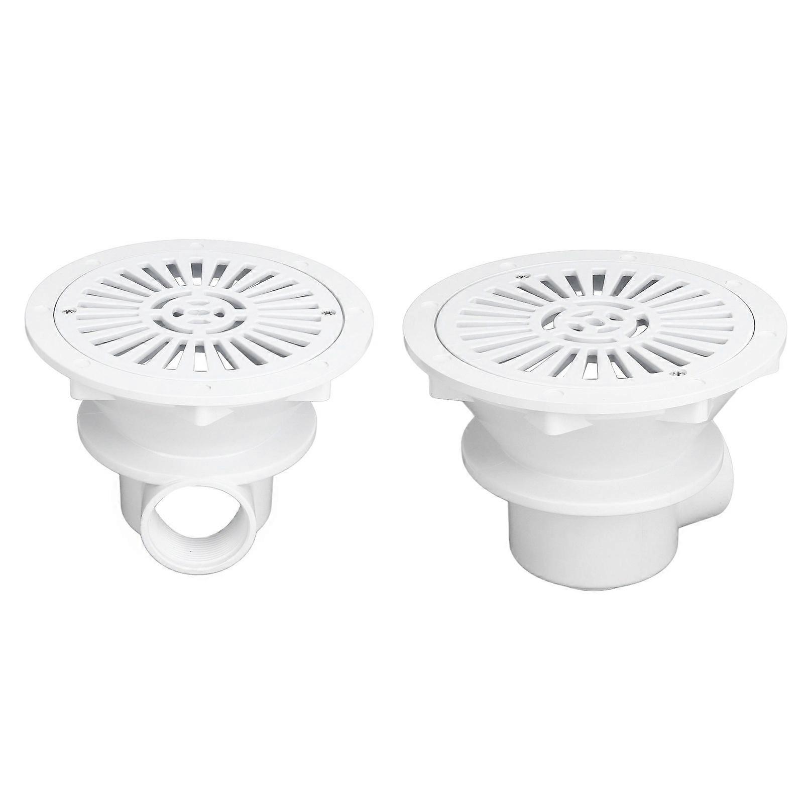 Pool Main Drain Floor Drain G2 Thread ABS 21x15.5cm SP‑2850C