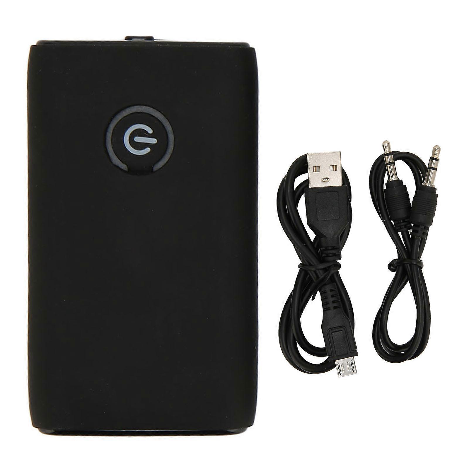 Bluetooth 5.0 Transmitter Receiver Multifunctional 2 In 1 Wireless Adapter With 3.5mm Jack For Tv Cd Home Theater