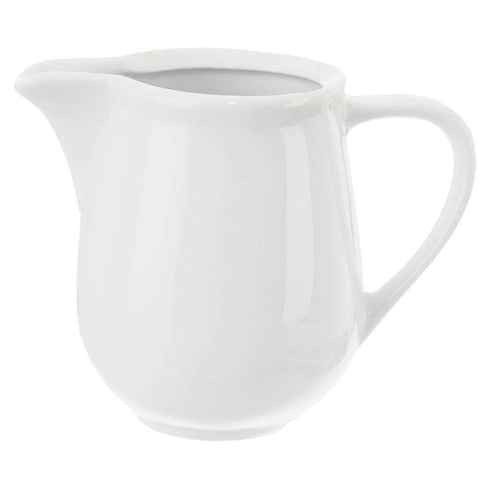 Elegant Porcelain Jug with Handle and Practical Spout