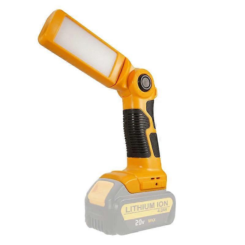12W Cordless Led Work Light With Usb Port Outdoor Flashlight Portable Spotlight For 20v Max Li-ion Battery