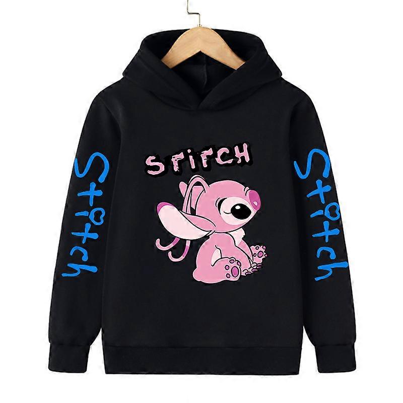 Cool Stitch Hoodie Children Cartoon Clothes Kid Girl Boy Lilo and Stitch Sweatshirt Manga Hoody Baby Casual Top