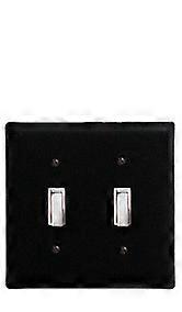 Plain - Double Switch Cover