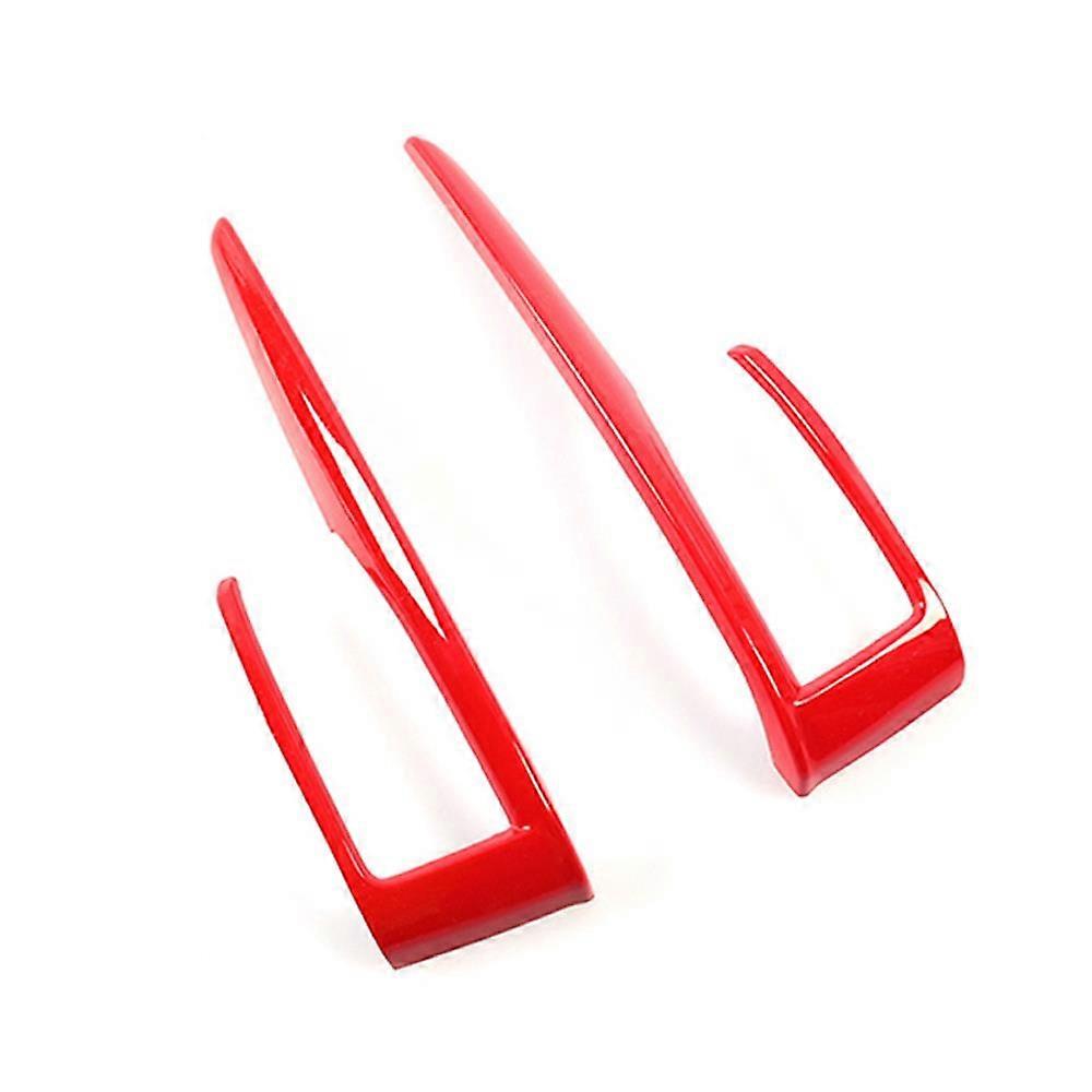 Trims Automatic Transmission Shift Boots Decoration Stickers for 10Th Gen () 2017-2021 Red
