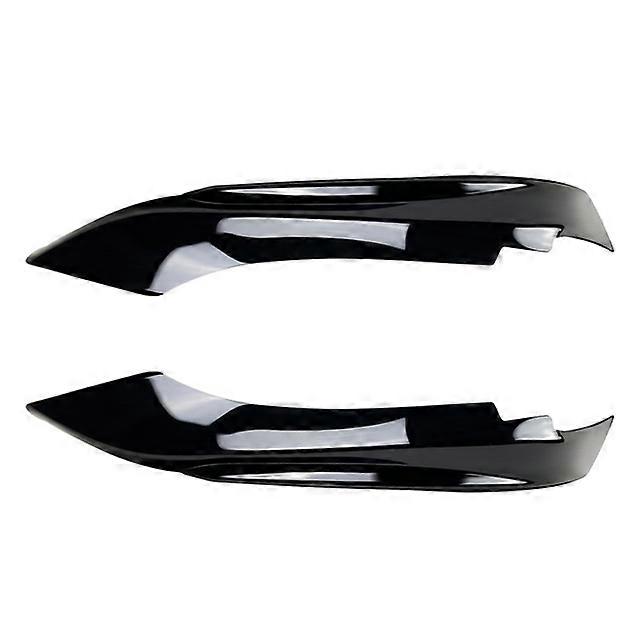 2pcs MP Style Front Bumper Lip Spoiler Splitters For BMW F32 F33 F36 4 Series 2014 - 2020 M-Sport M-Tech (M Sport Models Only)