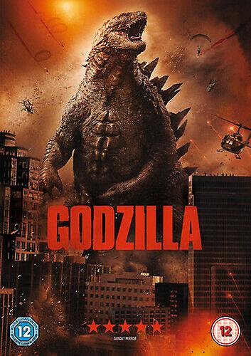 Godzilla DVD (2014) Bryan Cranston Edwards (DIR) cert 12 NEW - Region 2