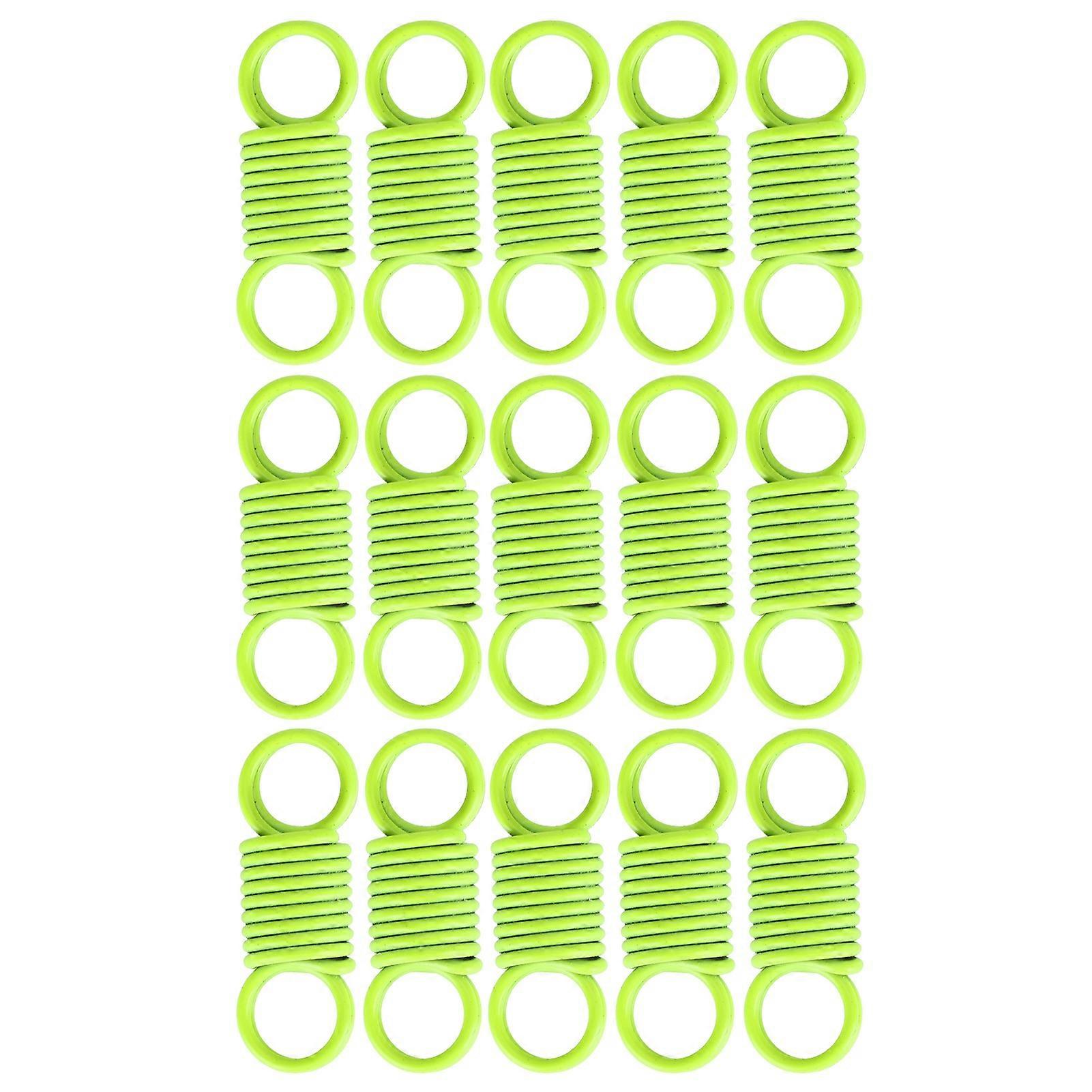 15Pcs Extension Spring Colorful Compression Small Tension Springs for Bag Strap Adapter