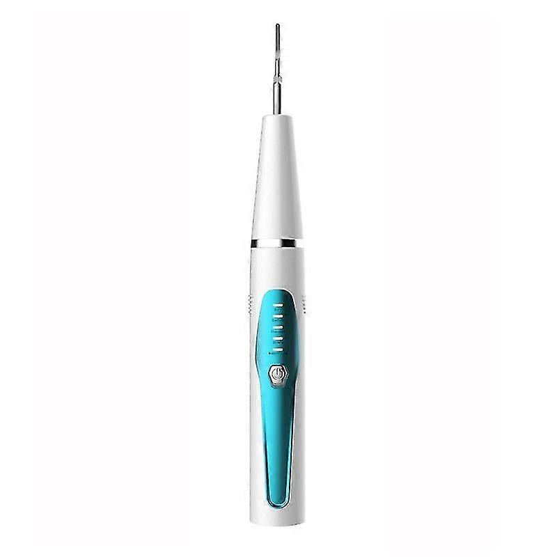 Ultrasonic Electric Dental Scaler Portable Dental Calculus And Tartar 2-In-1 Scalerblue