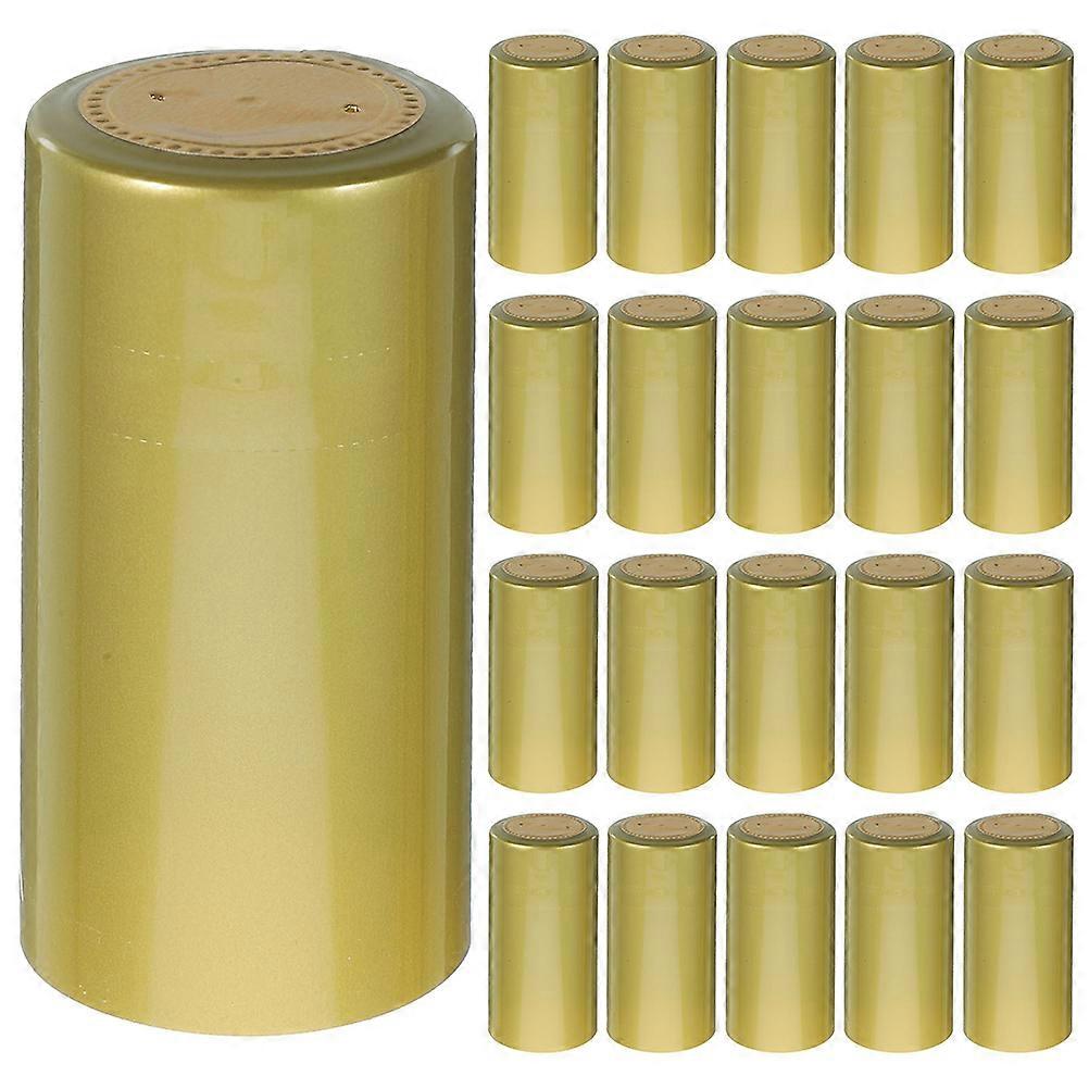 50pcs Wine Heat Shrink Capsules Wine Bottle Shrink Wrap Films Wine Bottles Wrap Sleeves