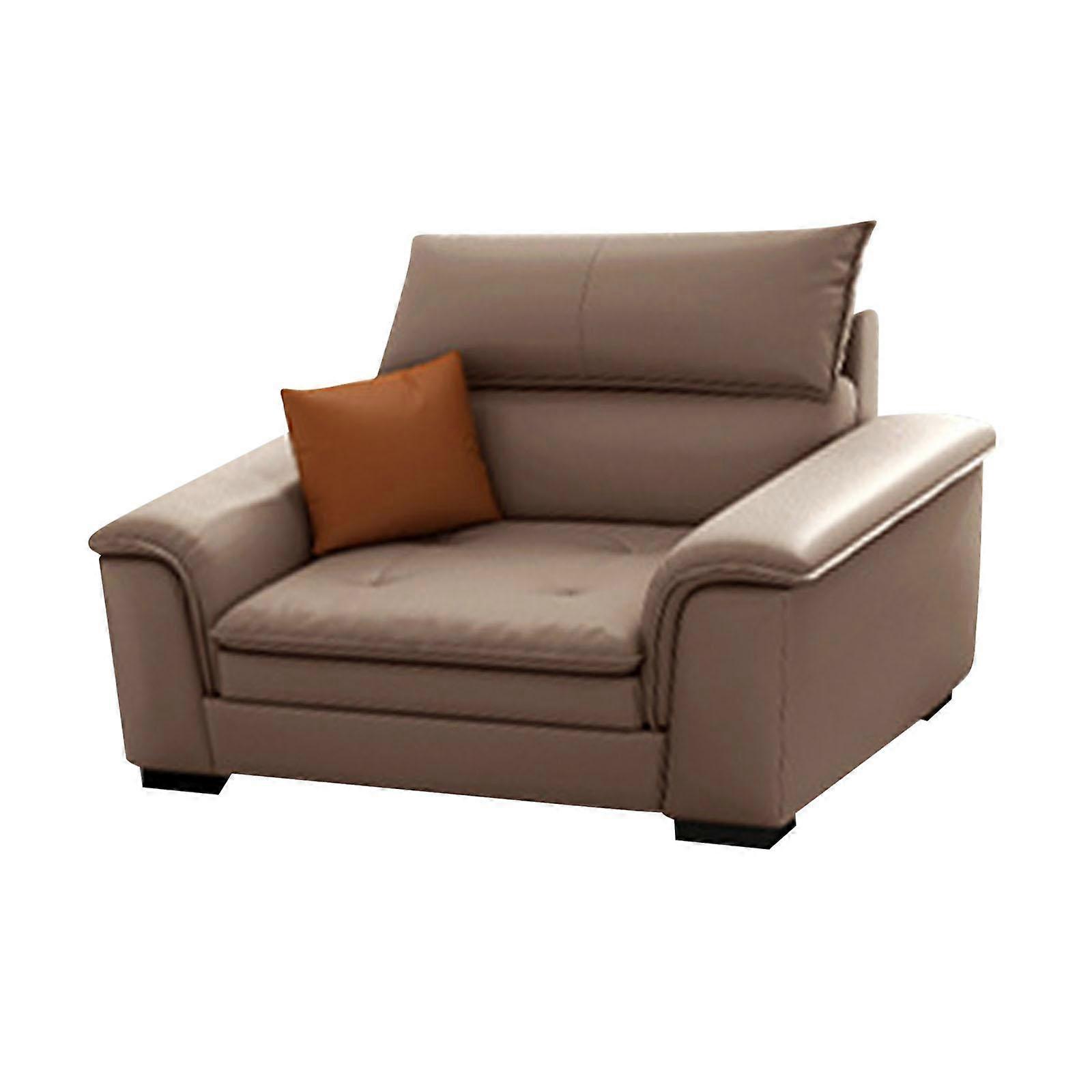 Sofa Couch Modern Portable Space Saving Guest Sofa for Bedroom Office Indoor 1.3m