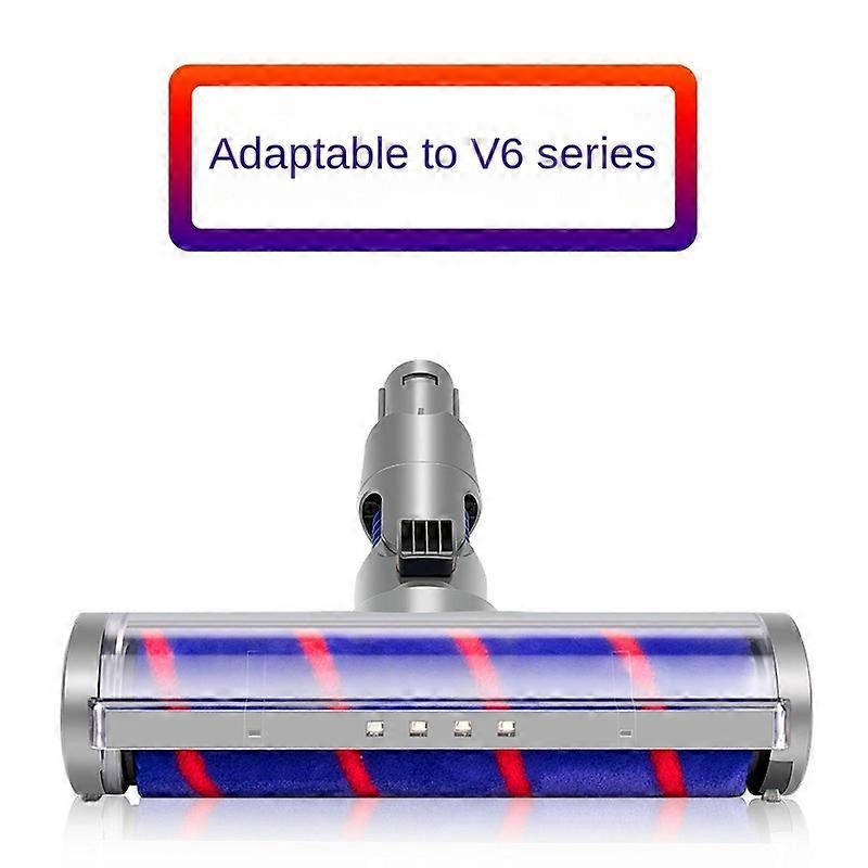 Adatto per aspirapolvere Dyson V6/V7/V8/V10/V11 Spazzola a rullo in velluto morbido con testina di base per tappeti