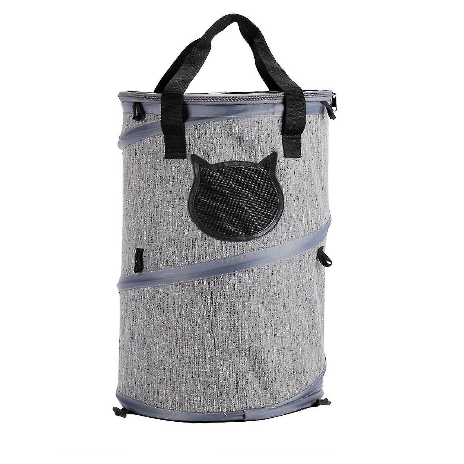 Foldable Cat Bag Portable Cat Bed Stress Free Cage Carrier Cat Soft-sided Carriers