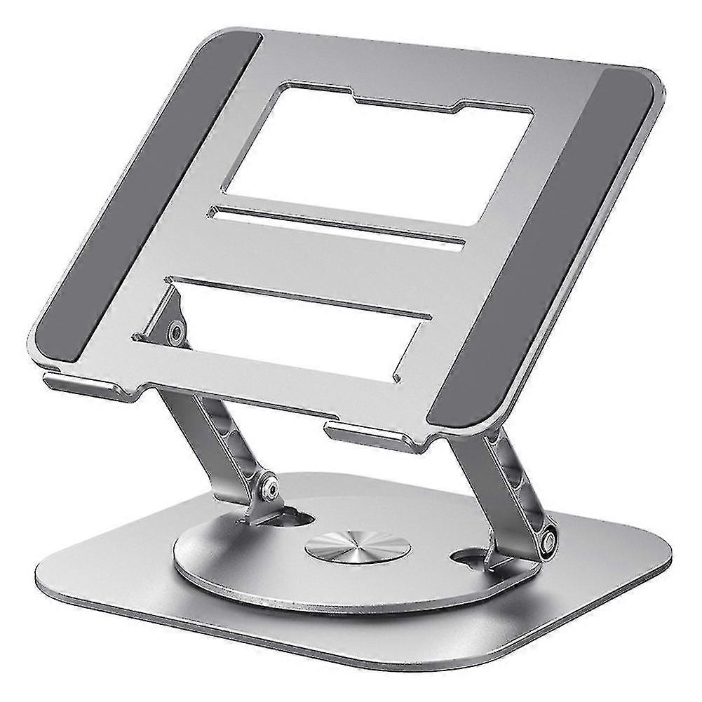 Laptops Stand Aluminum Alloy Rotating Bracket 360 Multi Angle Stand With Heat Vent Foldable Tablet Support Stand