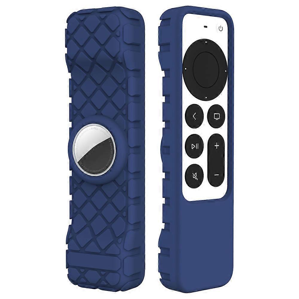 Silicone Remote Protective Shell For Apple Tv 4k Siri Remote 2021 Anti-slip Shockproof Soft Case Cover Remote Protective Case